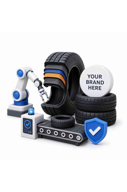 Производство шин Run Flat R19 с усиленной боковиной под бренд клиента - Run Flat
