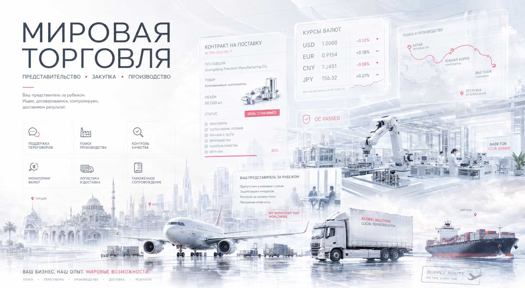 Мировое производство и международная торговля